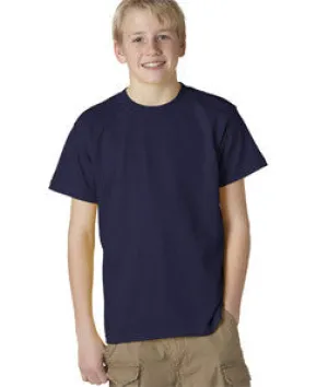 705B Anvil Youth Heavyweight Tee Navy