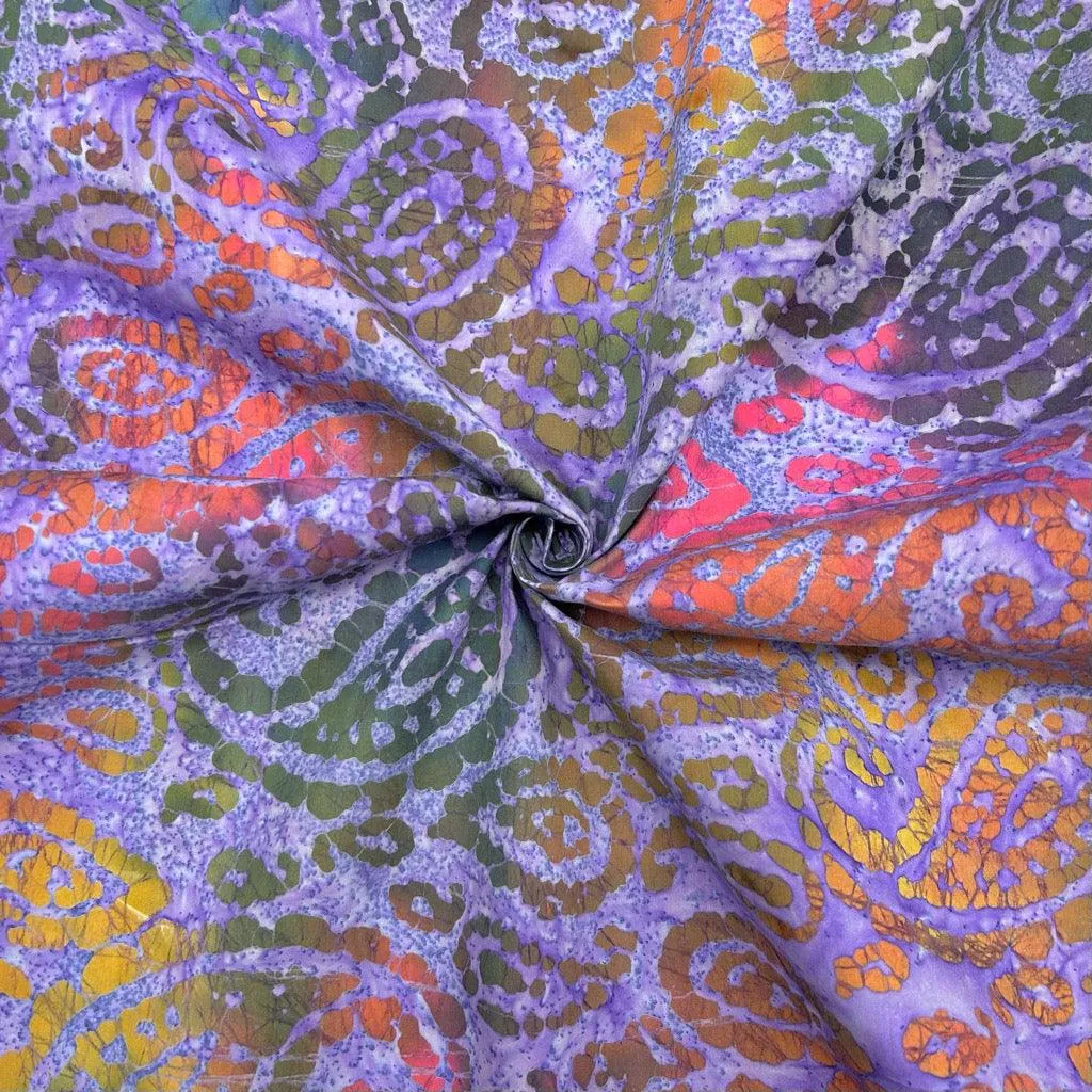 All Over Paisley Cotton Batik Fabric