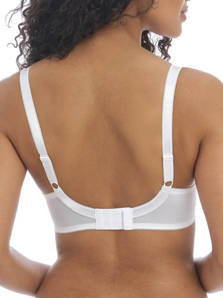 Awakening Demi Plunge Bra - White