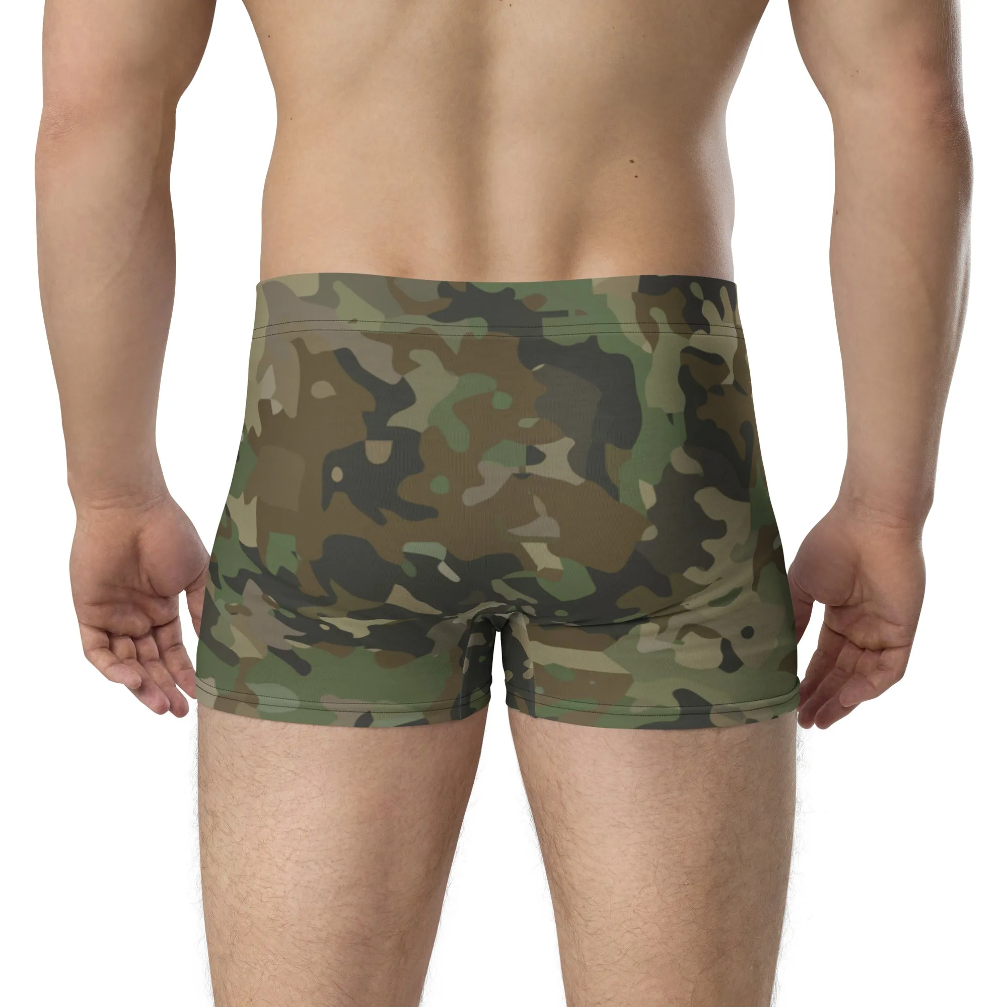 Camo print boxer briefs for men’s