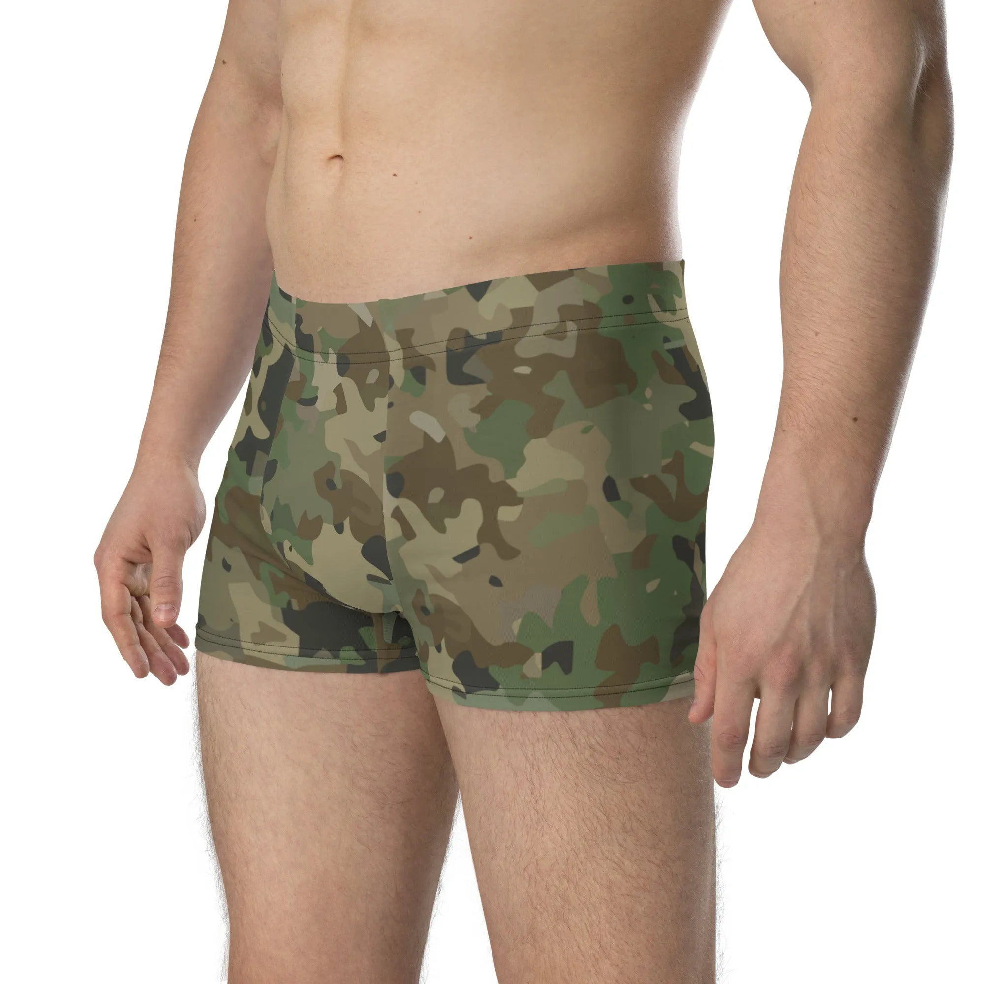 Camo print boxer briefs for men’s