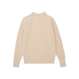 Cotton Crewneck Raw Cotton