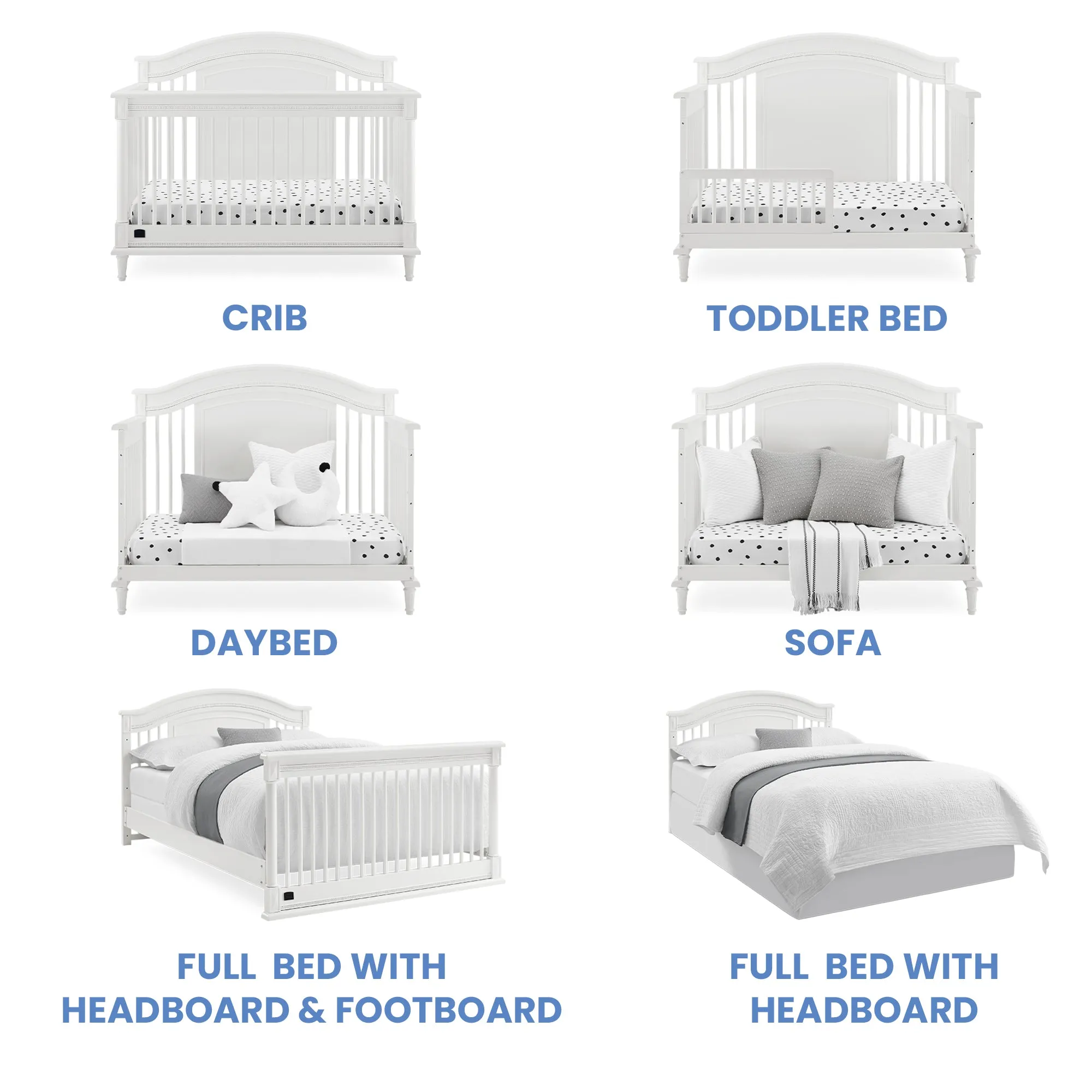 Delta Juliette 6-in-1 Convertible Crib