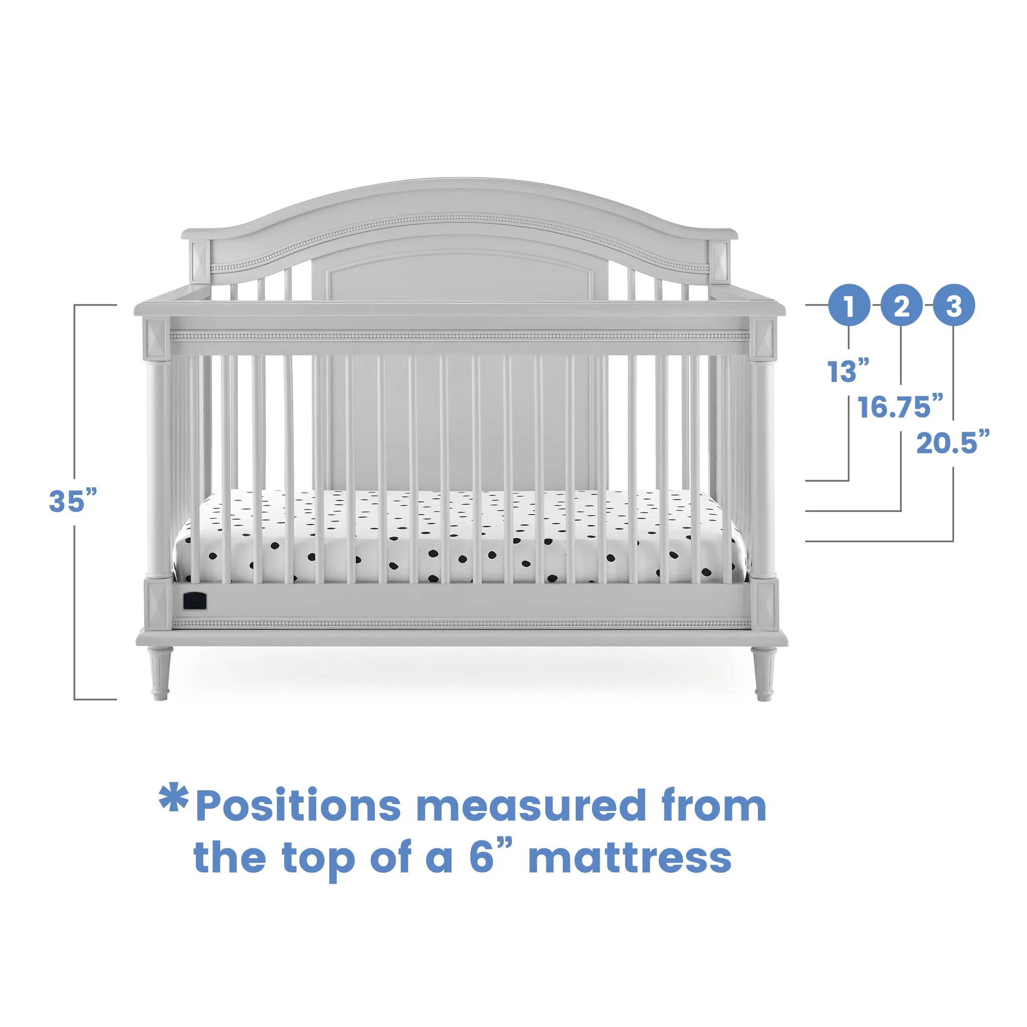 Delta Juliette 6-in-1 Convertible Crib
