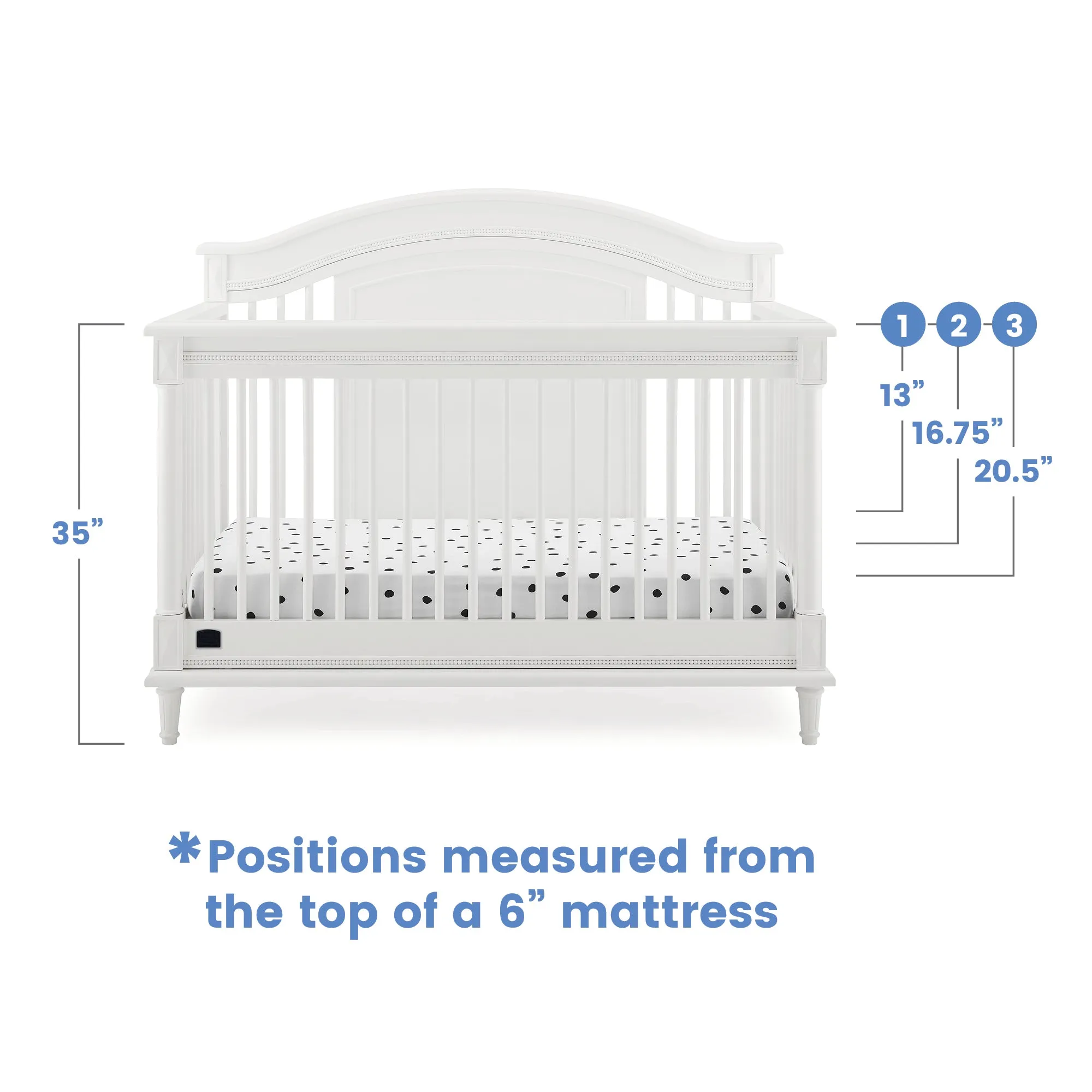 Delta Juliette 6-in-1 Convertible Crib