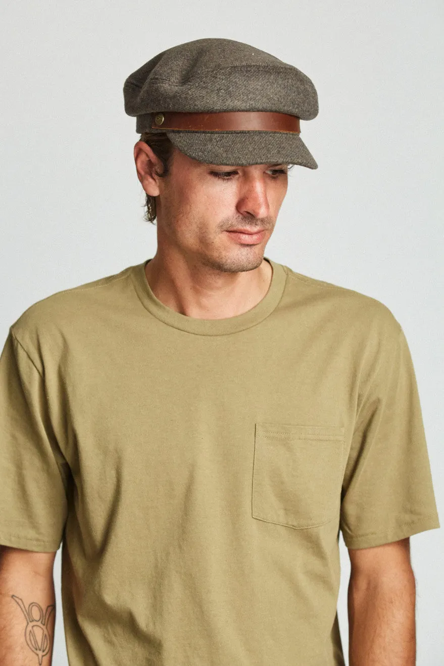 Fiddler Cap - Brown/Grey