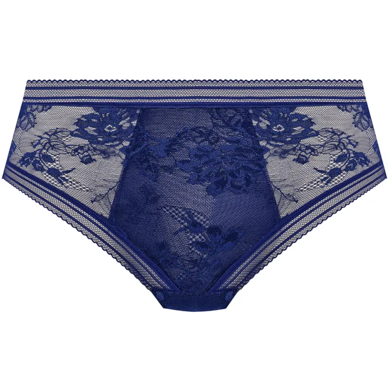 Fusion Lace Brief Underwear French Navy Blue - Fantasie