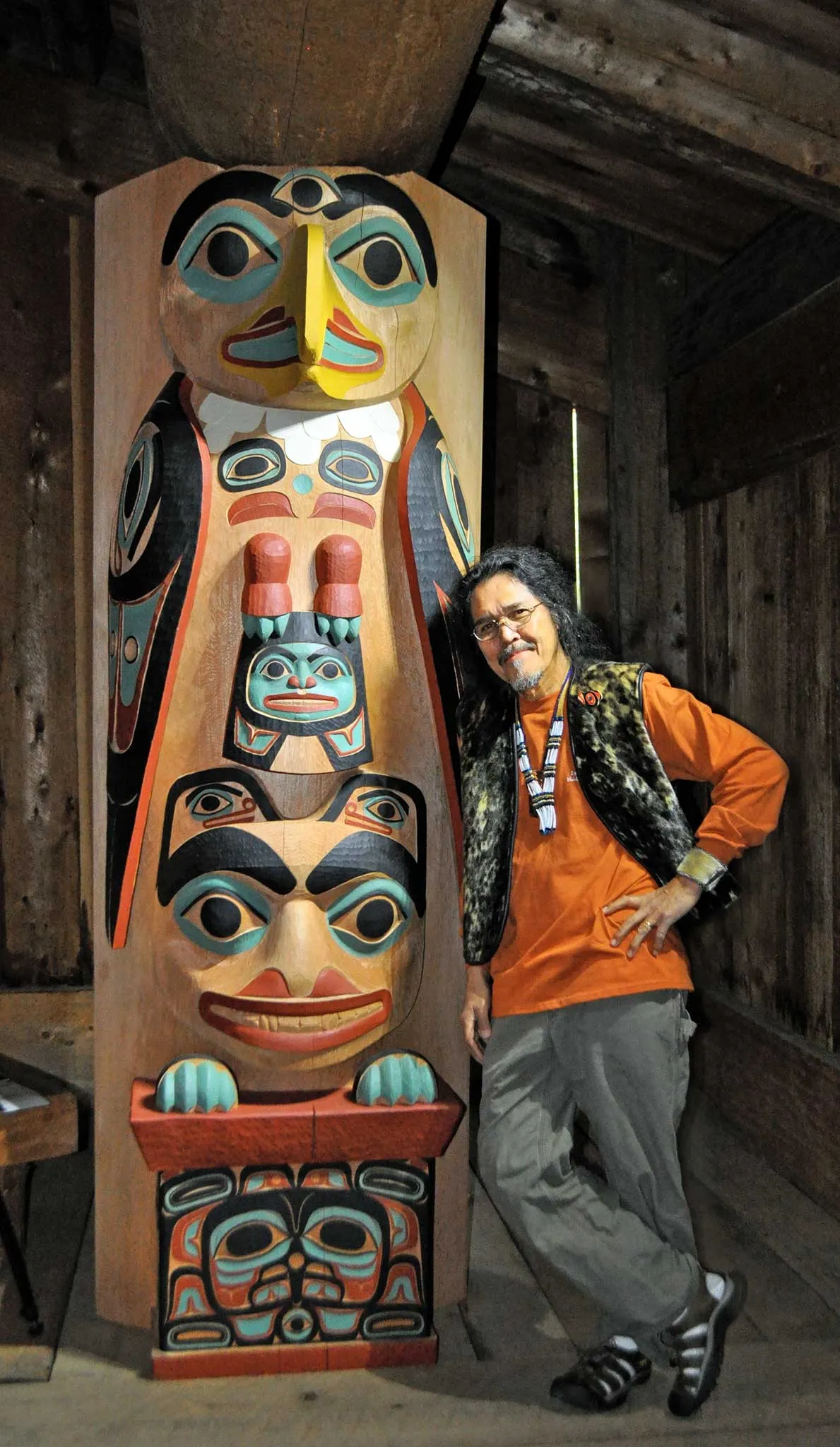Israel Shotridge© "Bear" Trail Wool Blanket|NW Tribal Coast Designs