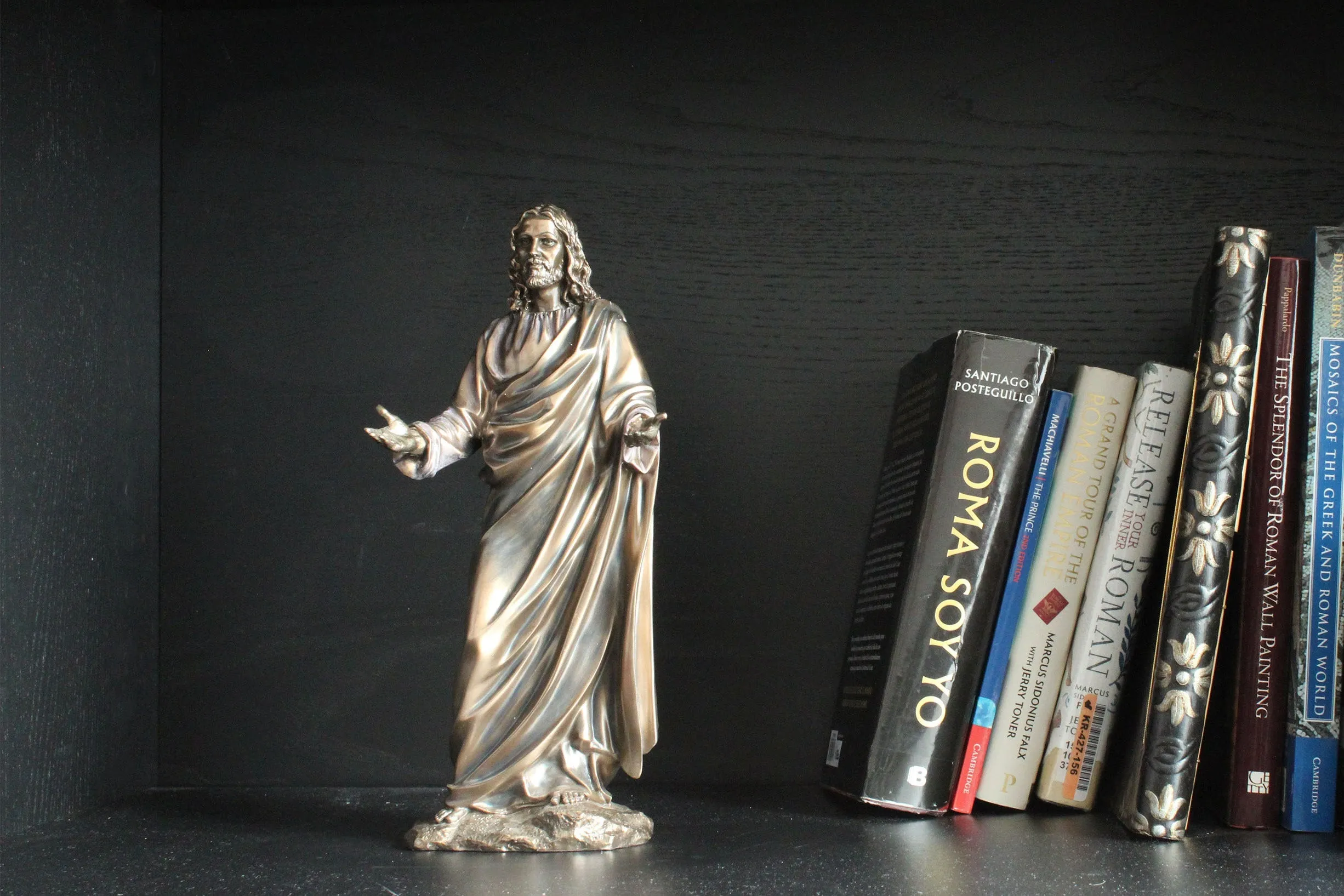 Jesus Statue in Bronze (Cold Cast Bronze Sculpture of Christ)