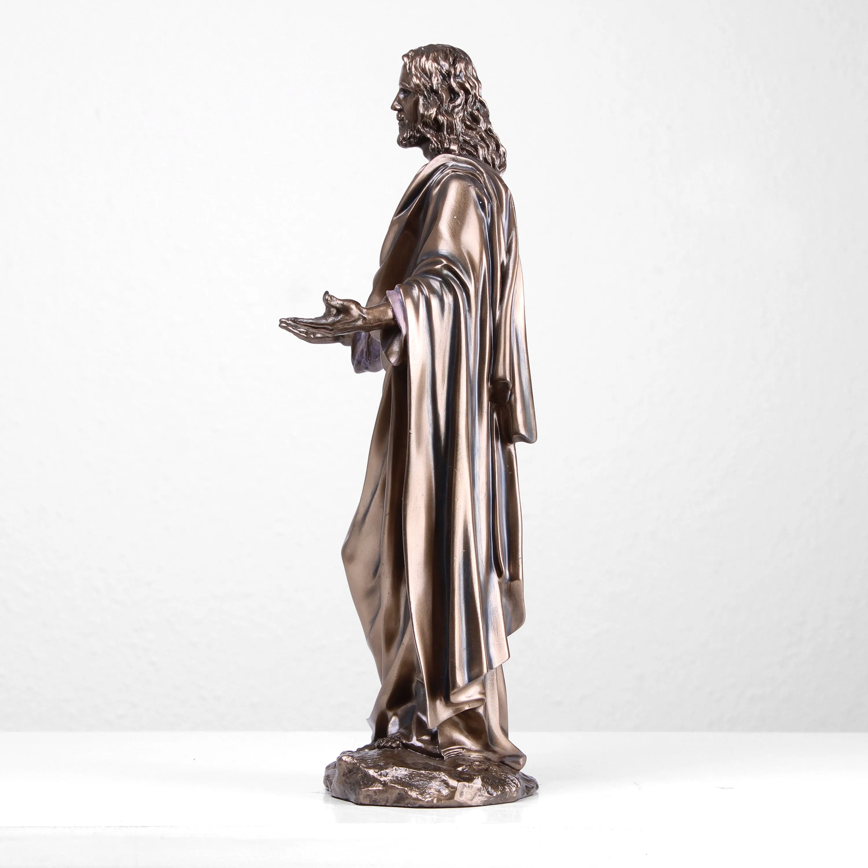 Jesus Statue in Bronze (Cold Cast Bronze Sculpture of Christ)