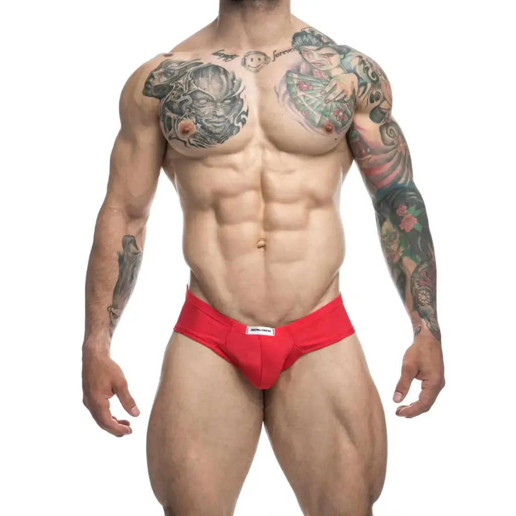Justin   Simon Mini Cheek Red