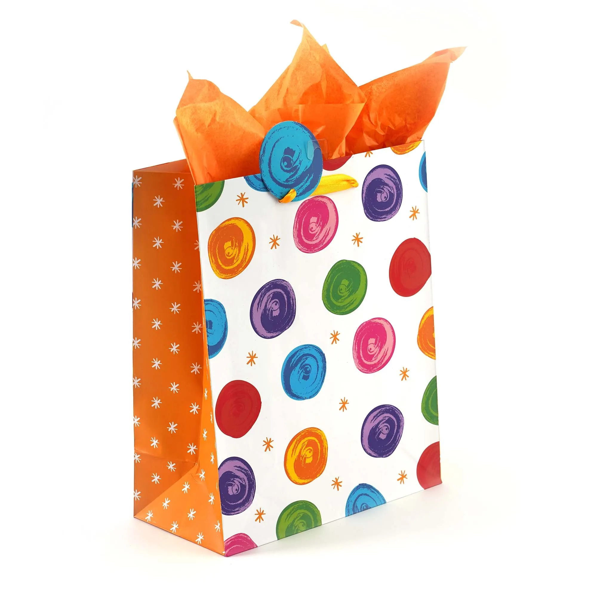 Large Abstract Party Printed Bag, 4 Designs