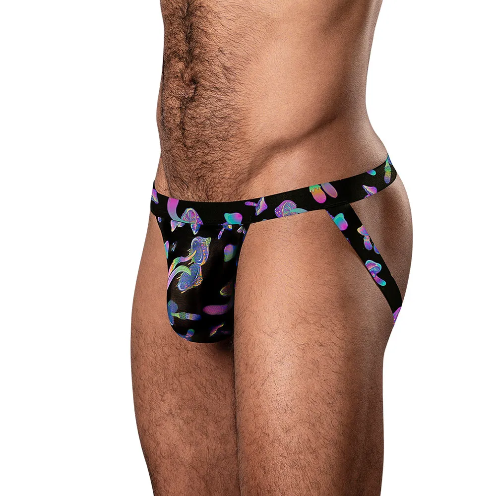 Male Power Hazy Dayz Jock Mushrooms L/XL