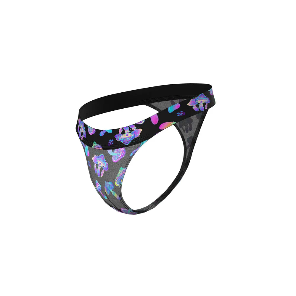 Male Power Hazy Dayz Micro Thong Mushrooms S/M