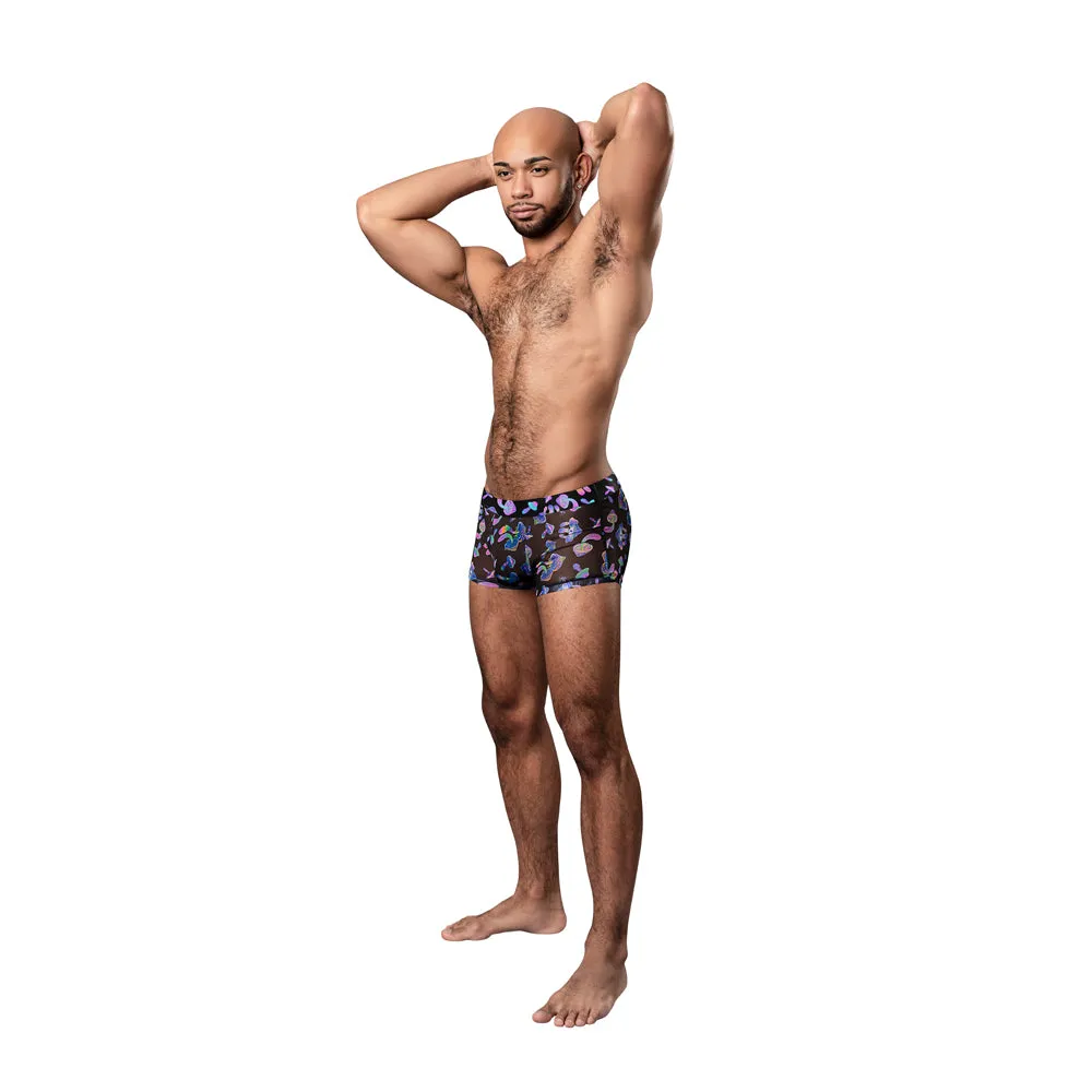 Male Power Hazy Dayz Pouch Short Mushrooms S