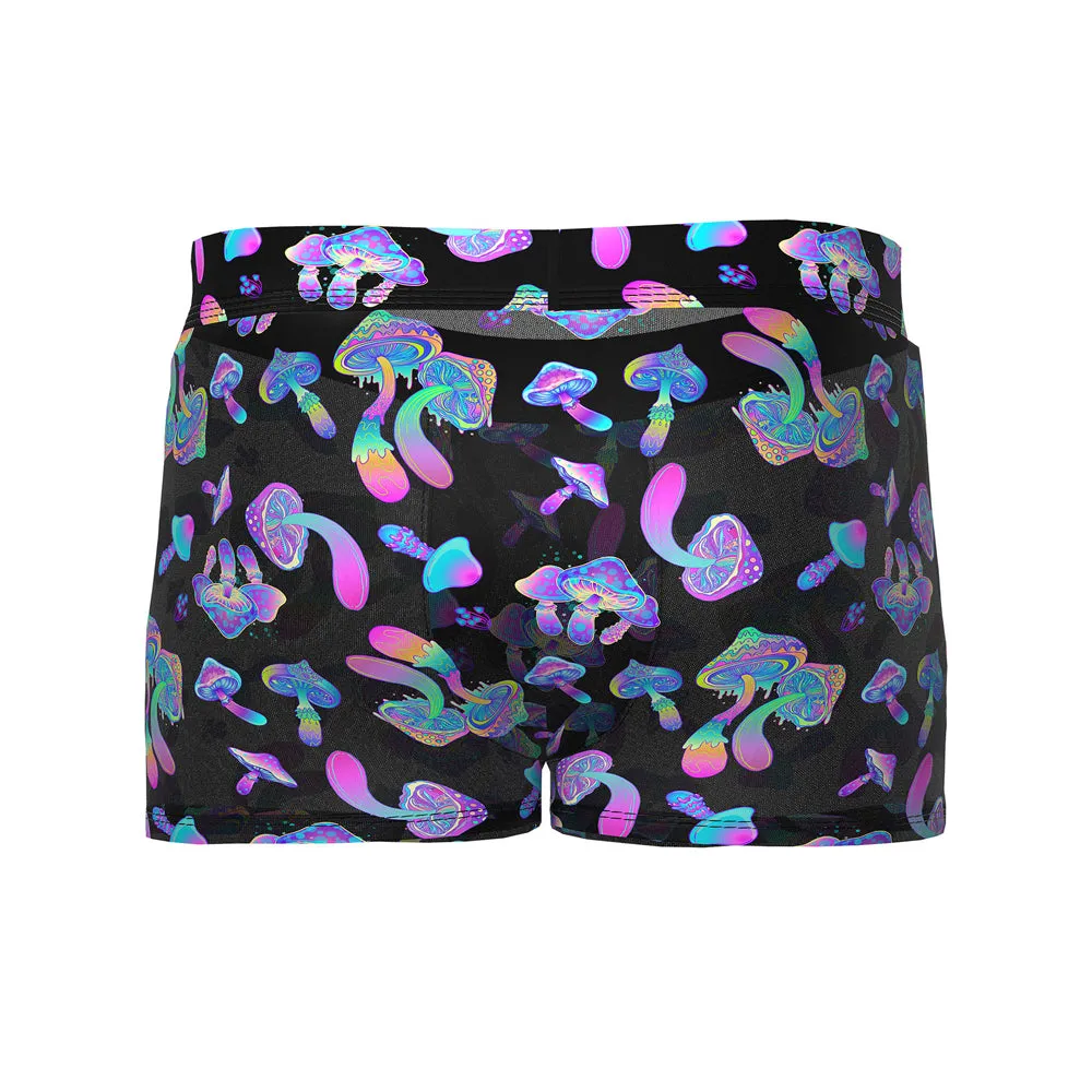 Male Power Hazy Dayz Pouch Short Mushrooms S