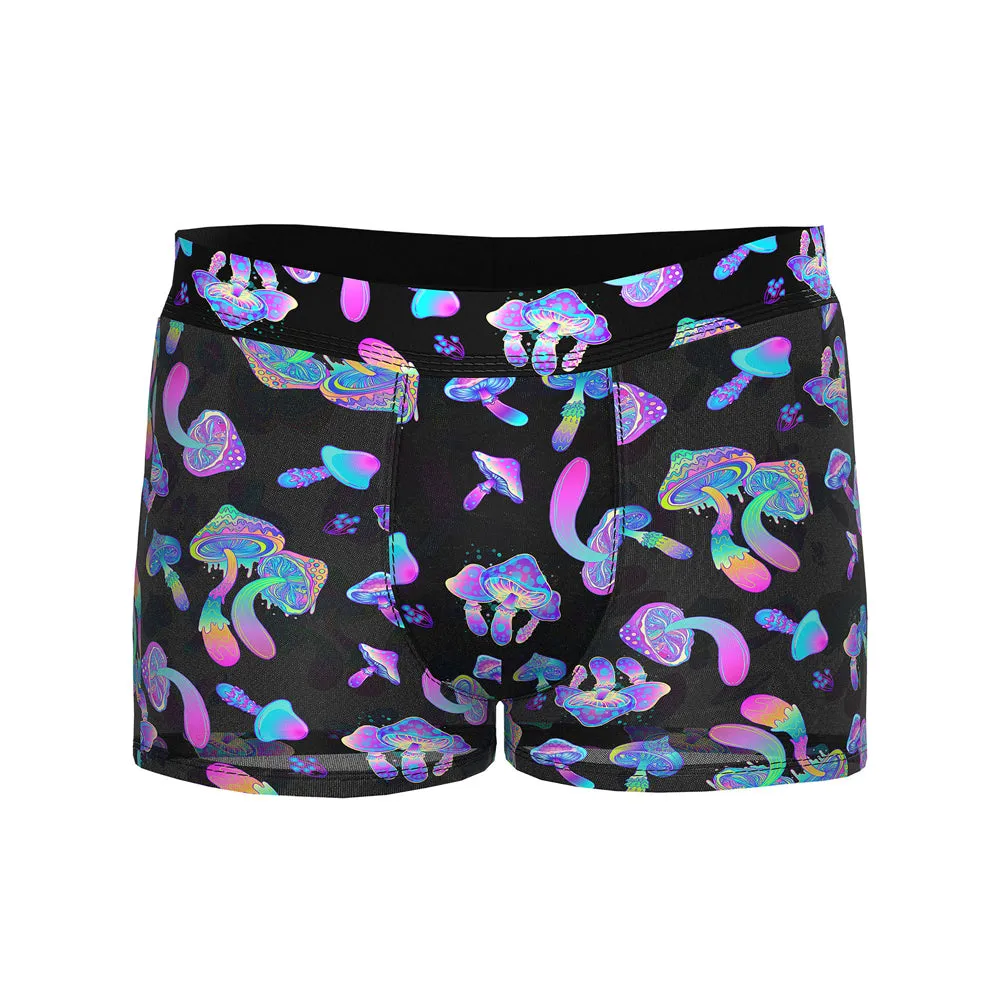 Male Power Hazy Dayz Pouch Short Mushrooms S