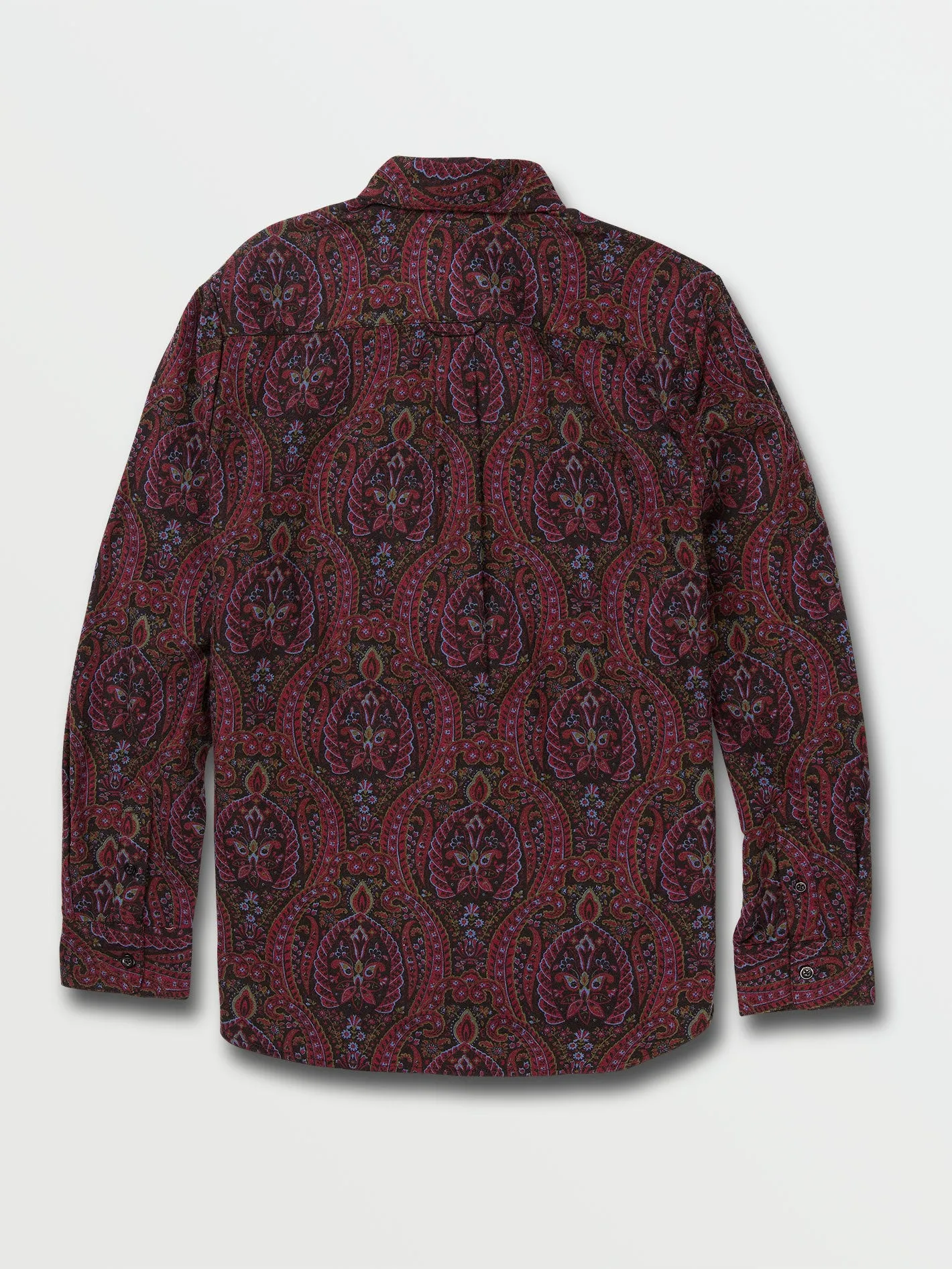 Office Party Long Sleeve Flannel - New Black