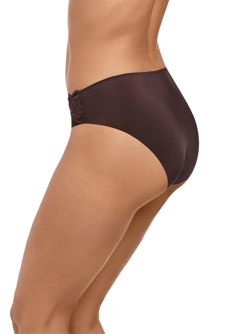 Wacoal Eglantine Hazelnut Lace Trim Panty for Ultimate Comfort and Style