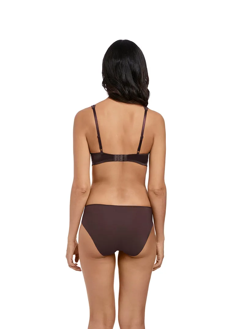 Wacoal Eglantine Hazelnut Lace Trim Panty for Ultimate Comfort and Style