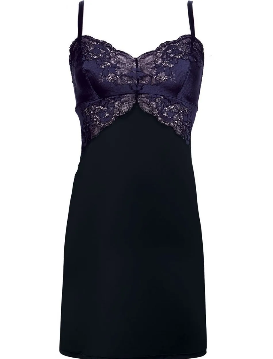 Wacoal Lace Affair Chemise, Black Graphite